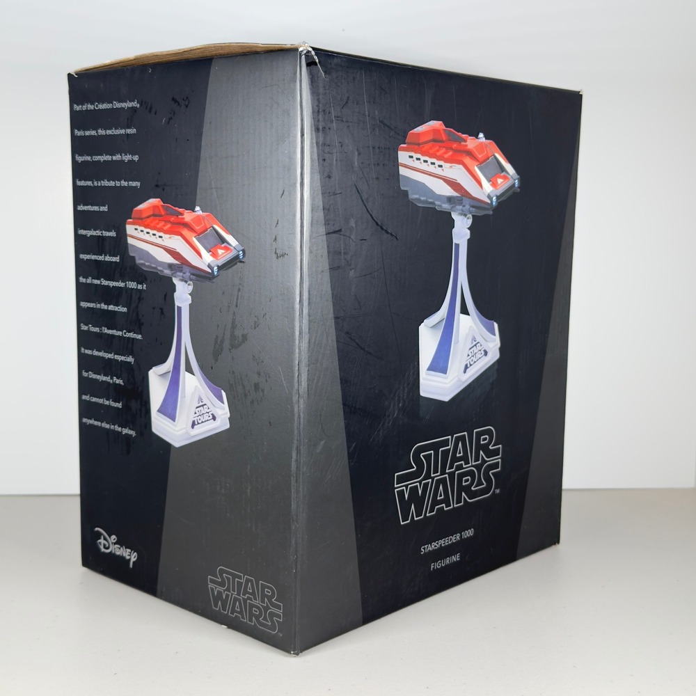 Disney Parks Star Wars Tours Starspeeder 1000 Figurine Disneyland Paris‎ EX